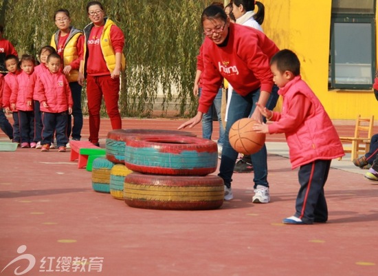 北京红缨直营园德州园冬季运动会隆重召开