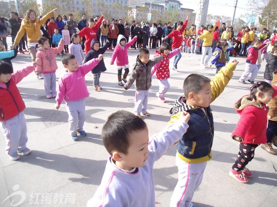 河北衡水红缨育才幼儿园举办“阳光体育”冬季运动会