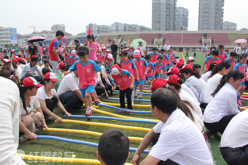 湖北武穴红缨童心幼儿园迎六一亲子同乐会