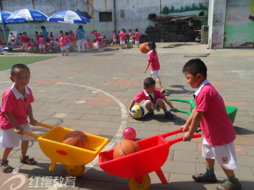 山东寿光红缨爱心双语幼儿园举办六一活动