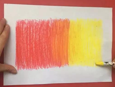 【绘画技巧】儿童油画棒的几种涂色技法